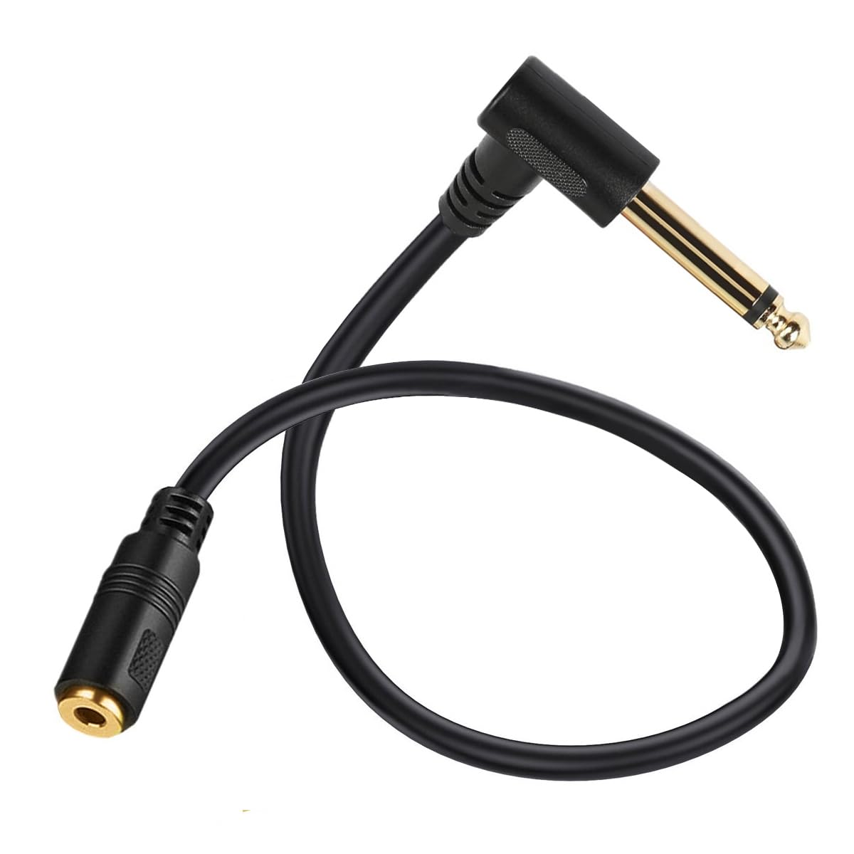 Amazon.com: PIIHUSW 90 Degree 6.35mm to 3.5mm Stereo Audio Cable